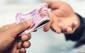 Naib Tehsildar and Patwari caught red handee accepting Bribe